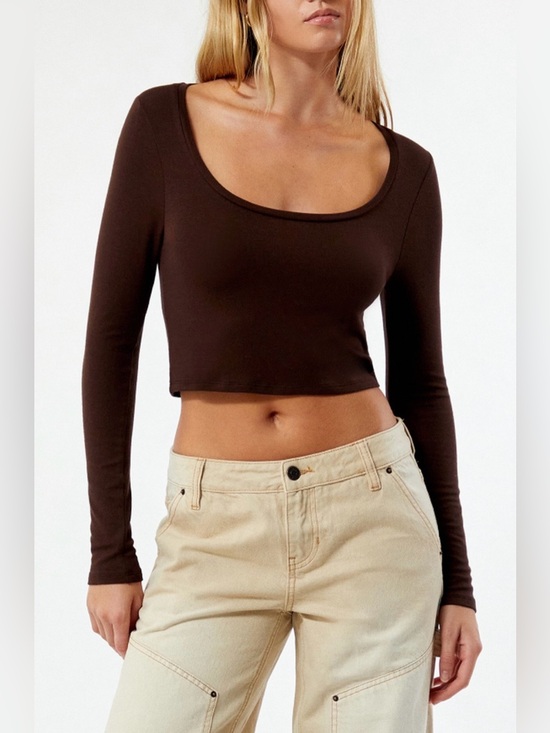 PacSun Tops - Est. PAC 1980 Kelly Basic Long Sleeve Top Size L